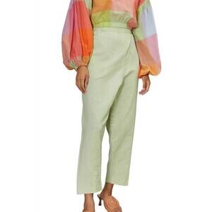 NEW RUJUTA SHETH sunday straight leg pants in mint